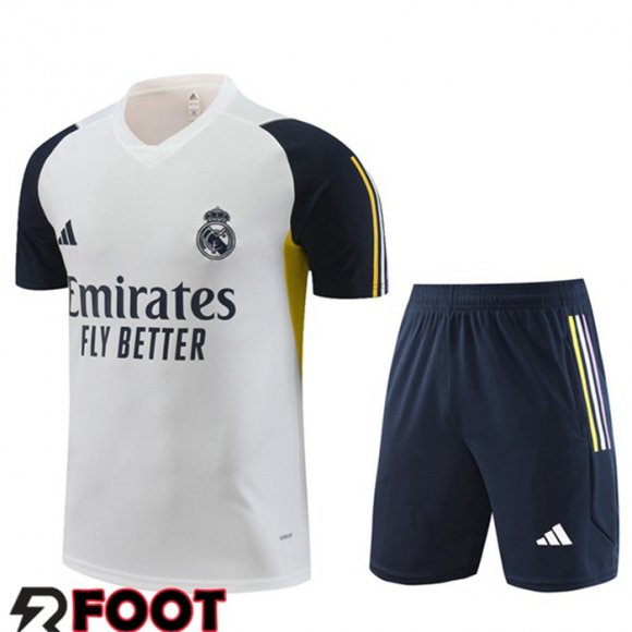 Site Pour Ensemble Training T-Shirts Real Madrid + Shorts 2023/2024 Pas ...