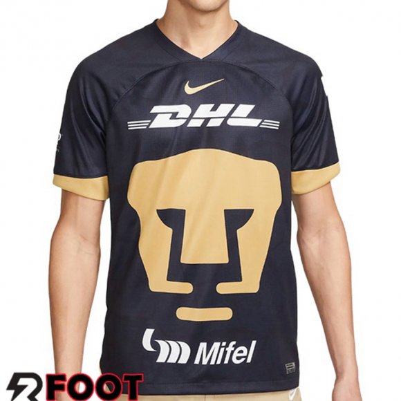 Destockage Maillot Pumas UNAM Exterieur Noir 2023/2024 Pas Cher