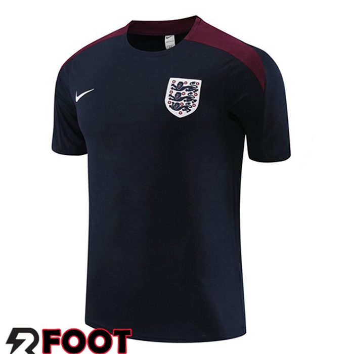 Jeux Training T-Shirts Angleterre Bleu Royal 2023/2024 Pas Cher